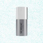 Top Coat Semilac cu sclipici No Wipe T18 Sparkling Blue 7ml Top Coat Semilac cu sclipici No Wipe T18 Sparkling Blue 7ml